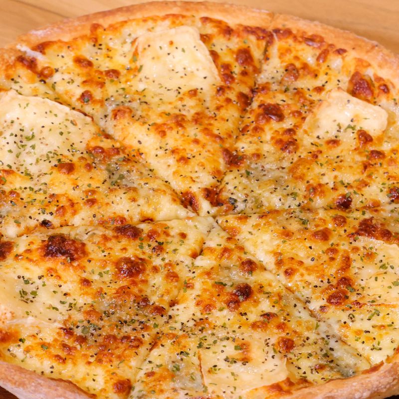 Four Cheese Pizza Topping